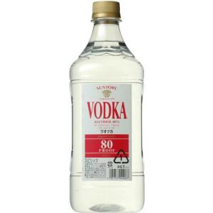 サントリー ウオツカ 80プルーフ 40度 1800ml K 【スピリッツ ウォッカ 洋酒】の商品画像