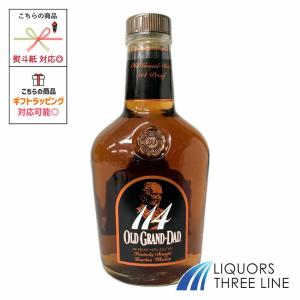 【希少古酒】OLD GRAND DAD 114 バーボンウイスキー 750ml 楽天市場】オールド グランダッド 114 750ml 57度 Old Grand Dad