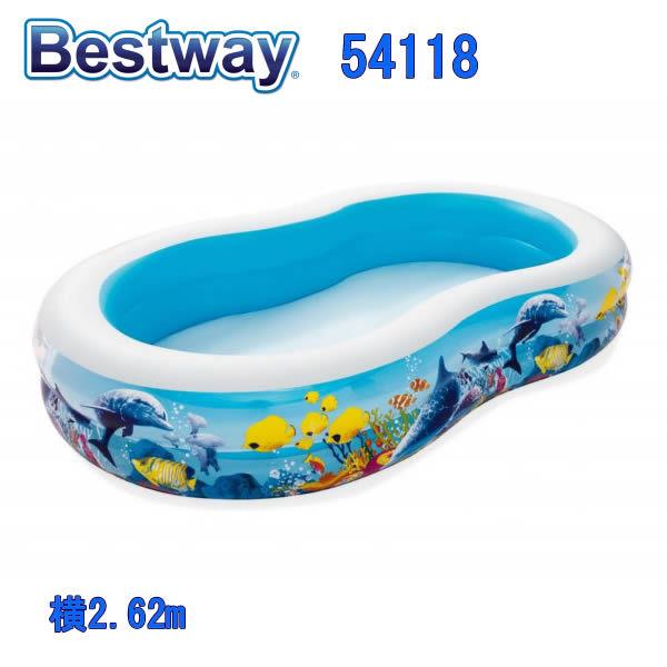 Bestway pool 54118 PLAY POOL ベストウェイ プール イルカ 海の生き物 ...