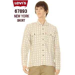 LEVI'S 67893-0001 BROOKLYN ニューヨーク 限定モデル NEW YORK LIMITED SHIRT リーバイス ヴィンテージクロージング  ワークシャツ ナチュラルシャツ｜3love