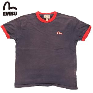 訳あり EVISU エヴィス EVISUJEANS USED T SHIRTS Ｔシャツ 半袖 ワン...