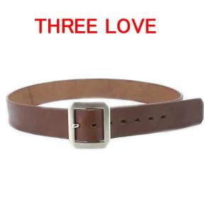 THREELOVEナチュール ベルト NATURE BELT LOT 333 （ブラウン） 1023max10｜3love