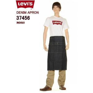 リーバイス 37456-0146 エプロン ユーティリティ 前掛け 新品 LEVI'S 1980 MODEL DUNGAREE DENIM APRON ウエストエプロン WAIST APRON｜3love