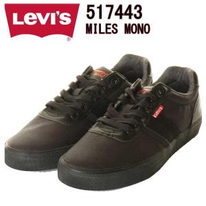 Levi's 517443-A48 MILES MONO SHOES FOOTWEAR リーバイス スニーカー メンズ シューズ デッキシューズ 日本未発売品｜3love