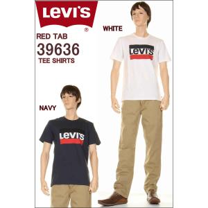 Levi's 39636 Tee Shirts リーバイス Tシャツ CREW T-SHIRT BOX LOGO ボックスロゴ トレードマーク クルーネック Tシャツ｜3love