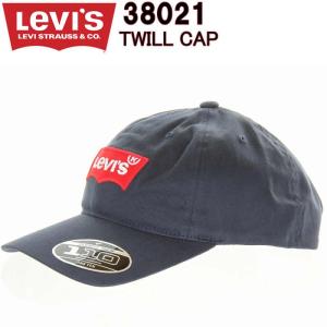 LEVI'S BB CAP 38021-0051 ネイビー レッド バットウイング リーバイス 帽子 Levi's SNAP BACK TWILL CAP ツイル キャップ アジャスターフリー｜3love