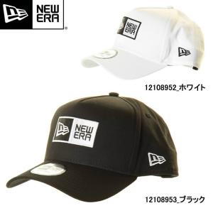 NEW ERA ニューエラ 9FORTY A-Frame 12108952 ホワイト 12108953 ブラック ボックスロゴ キャップ CAP 帽子｜3love