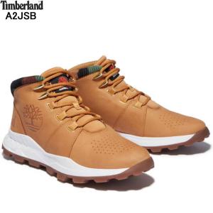 Timberland A2JSB メンズ ブルックリン ハイキング ブーツ ウィート カモ ハイキングブーツ アウトドア メンズブーツ ティンバーランド｜3love