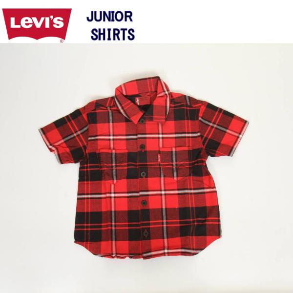 Levi&apos;s Used Junior SHIRT Kids Check Shirts flannel...