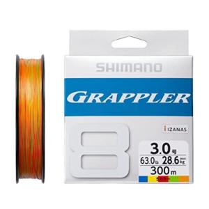 シマノ (SHIMANO) グラップラー8 PE 300m LD-A71U 5カラー (5色×10m) 0.8号の商品画像