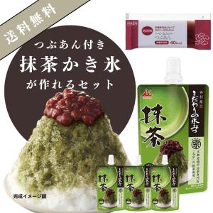 井村屋 こだわりの氷みつ つぶあんトッピング付き...の商品画像