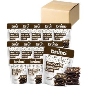 クリスピーブラウニー 60g×12袋 スナック チョコレート グルテンフリー ブルーノ bruno snack｜3n-shop