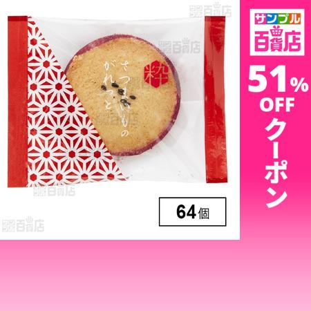 クーポン利用で36.3円/1個 [64個]中島大祥堂 粋撰菓 さつまいものがれっと