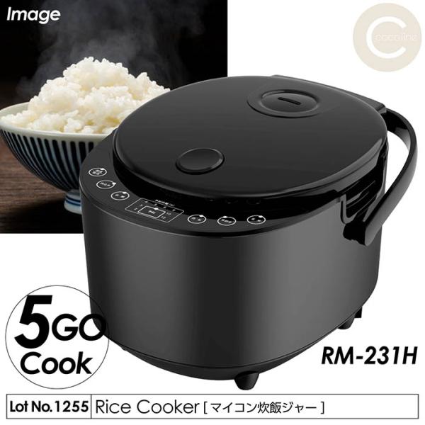 炊飯器 5合炊き 多機能 ワンタッチスタート スチーム調理 予約炊飯機能 保温機能 マイコン式 内蓋...
