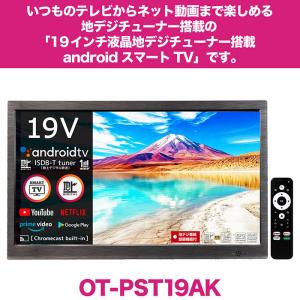 スマートテレビ 19インチ 地デジチューナー搭...の詳細画像1