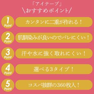 【 送料無料 】アイテープ 360枚 肌色 水...の詳細画像3
