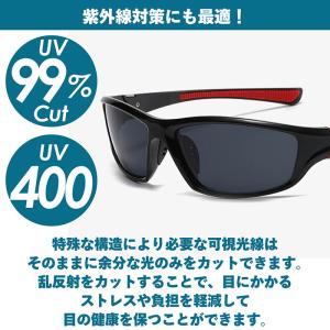 偏光サングラス 偏光 サングラス スポーツ メ...の詳細画像4