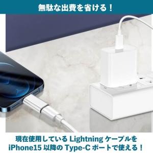 Lightning to Type-C 変換コ...の詳細画像3