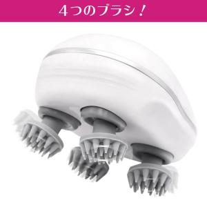 ヘアケアブラシ ピュアスカルプケア USB充電...の詳細画像4