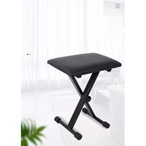 キーボードチェア ピアノ椅子 折りたたみ 高さ調節 4段階