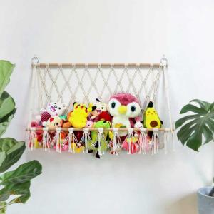 収納ネット ウォールポケット ハンモック ぬい...の詳細画像2