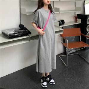 Tシャツワンピ かわいい 大きいサイズ レディ...の詳細画像1