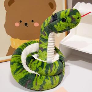 ぬいぐるみ 人形 へび 長さ約120cm リア...の詳細画像3