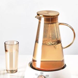 ガラスピッチャー 耐熱 2000ml 直火 直...の詳細画像2