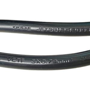 (JB)AC電源ケーブル 1.5m 3ピン(メ...の詳細画像3