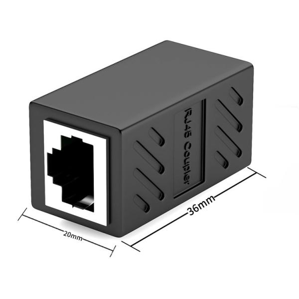 LANケーブル延長アダプタ コネクター メス/メス