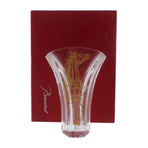 バカラ（Baccarat） セルパンタン フラワーベース 花瓶 廃盤品 希少