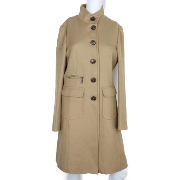 MONCLER モンクレール ロングコート 49313-80 1 ステンカラーコート ウール キャメ...