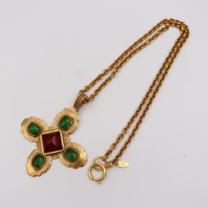 美品 シャネル カラーストーン ネックレス グ...の詳細画像3