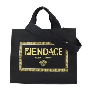 Fendi FFロゴ トートバッグ FENDI（フェンディ） Tote Bag トートバッグ ハンドバッグ ニット