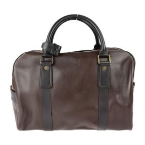 COACH（コーチ） ボストンバッグ レザー 502 ダークブラウン 旅行 大