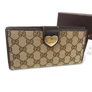 【美品】 356 GUCCI グッチ インターロッキング 2つ折り 財布 グッチ GUCCI インターロッキング 二つ折り コンパクト Wホック