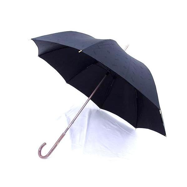 フェンディ アンブレラ - ブラック系 長傘 雨傘 高級傘 雨具【本物保証】