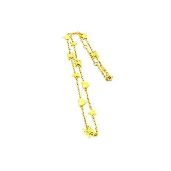 セリーヌ ネックレス トリオンフ ハート スター ネックレス メタル - ゴールド ジュエリー ペン...