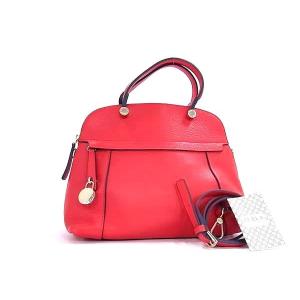 FURLA（フルラ） F5906 PIPER LUX パイパールクス 型押しレザー ターン