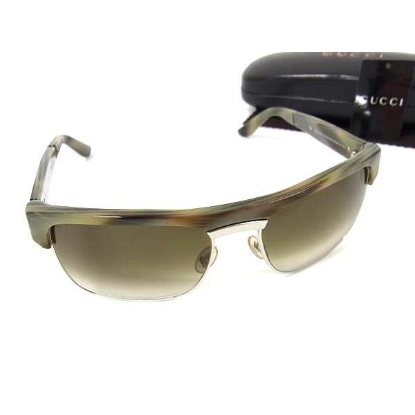 グッチ サングラス プラスチック GG1596/S グレー系 ブラウングラデーション【本物保証】