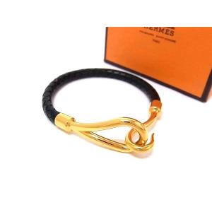 HERMES（エルメス） チョーカー ジャンボ レザー - 編込み 2連