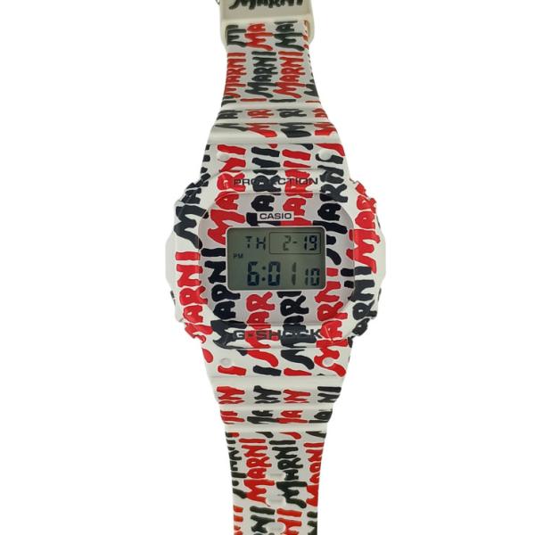 カシオ 腕時計 G-SHOCK MARNIコラボ 樹脂×SS GMD-S5610MA / WHMH0...