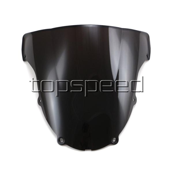ウインドシールド ウインドスクリーン カワサキ ニンジャzx6r 2003-2004 ブラック
