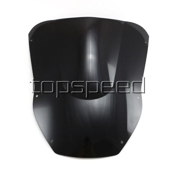 ウインドシールド ウインドスクリーン カワサキ ニンジャzx12r 2000-2001 ブラック