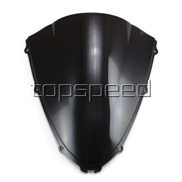 ウインドシールド ウインドスクリーン カワサキ ニンジャzx14r 2006-2015 ブラック