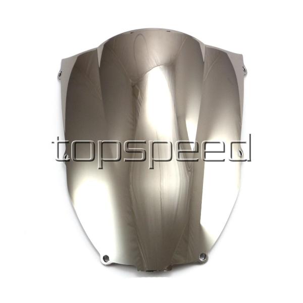 ウインドシールド ウインドスクリーン カワサキ ニンジャzx6r 2000 2001 2002 クロ...