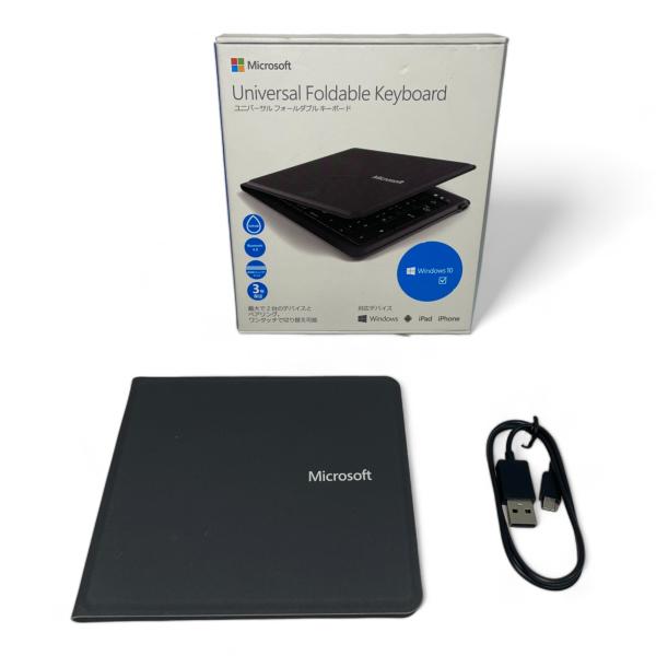 ▲ マイクロソフト Microsoft 薄型キーボード GU5-00014  Bluetooth対応...