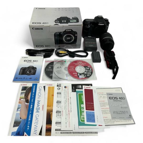 キャノン Canon デジタル一眼レフカメラ EOS 40D EF-S18-55 IS レンズキット