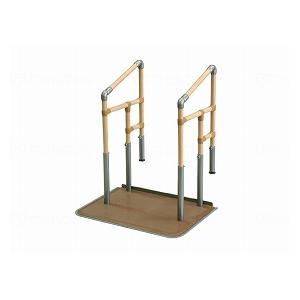 矢崎化工 あがりかまち用たちあっぷステップ台付両手 - : ケアショップ