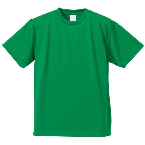 UVカット・吸汗速乾・5枚セット・4.1オンスさらさらドライ Tシャツ グリーン L
